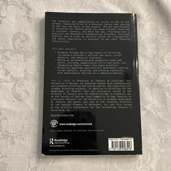 Focal Press The Art and Practice of Directing for Theatre - Picture 3 of 5